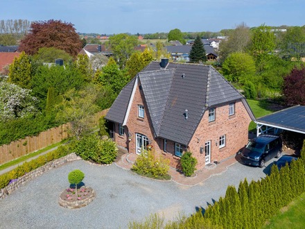 Hübsches Friesenhaus mit traumhaftem Garten