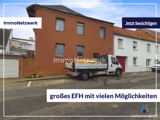 ***großzügiges, sanierungsbedürftiges EFH in Linnich Rurdorf***150 m² WF leerstehend!