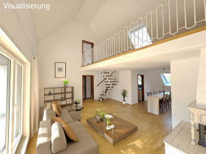 Echte Hausalternative: Außergewöhnlich schöne Maisonette-Wohnung mit großer Terrasse – 55128 Mainz, 55128 Mainz – Vorschaubild 2