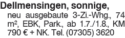 Dellmensingen, sonnige