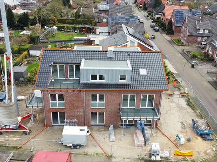 Einziehen und Wohlfühlen! Neubauwohnung im Dachgeschoss mit großer Dachterrasse in Rheine-Stadtberg