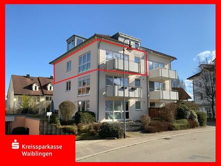 Unterweissach: helle 3 Zimmer Wohnung