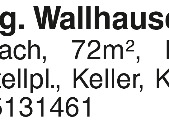 3-Zi.-Whg. Wallhausen