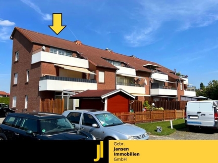 Papenburg BBS-Nähe! DG-Eigentumswohnung mit Balkon und Stellplatz!