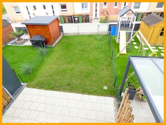 Familien aufgepasst 499.000,- für SOFORT freies 1 3 8 qm REIHENHAUS mit Spielgarten und DACHTERRASSE