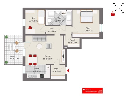 Neubau Wohnung in Burghausen