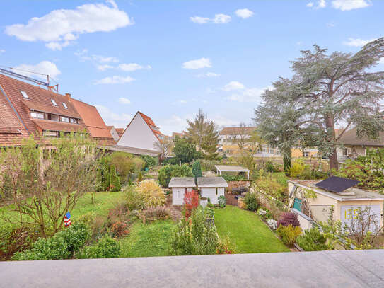 Denkmal geschützte stilvolle 3 Zimmer-Wohnung in ausgebauter Scheune in Mannheim-Seckenheim.