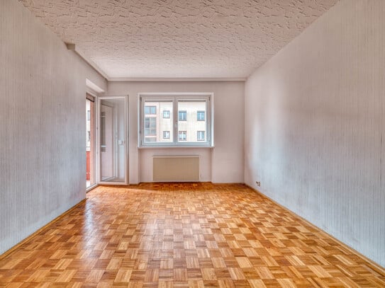 Charmante 2,5-Zimmer Wohnung mit Balkon, Garten und Stellplatz zu verkaufen!