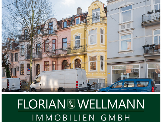 Bremen - Peterswerder | Apartes Altbremer Mehrfamilienhaus mit drei modernisierten Wohneinheiten