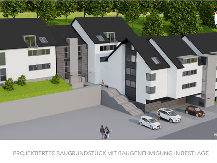 Grundstück m. Baugenehmigung für 2 MFH mit 16WE in der Schokoladenstadt Waldenbuch