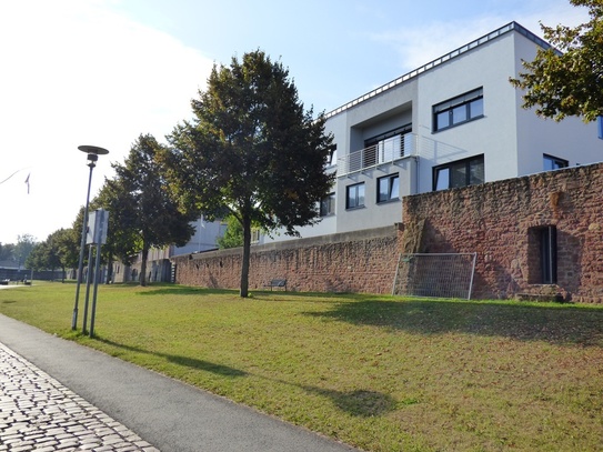 Herrliche Wohnung mit Mainblick, großer Terrasse und Aufzug