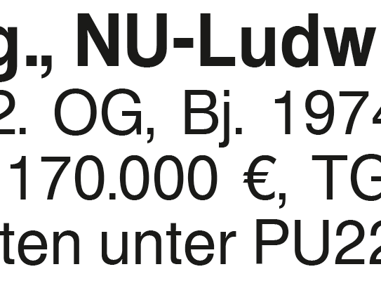 2-Zi-Whg. Neu-Ulm Ludwigsfeld