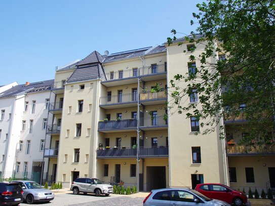 1-Raumwohnung, EBK, kl. Südbalkon, Fußbodenheizung, Parkett, AB 01.03. FREI