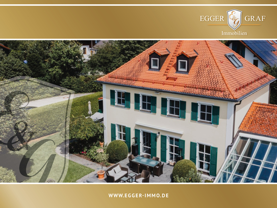 Eleganz und Stil: Wohnen auf höchstem Niveau in einer malerischen Kavaliersvilla in Starnberg