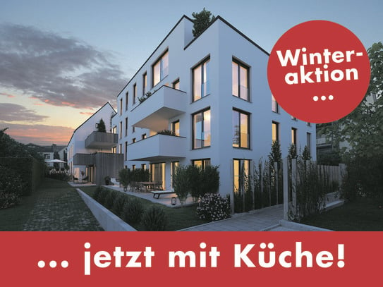 Elegante, sonnige Neubau-Wohnung mit 3,5 Zimmern und Terrasse in Ostfi.-Ruit