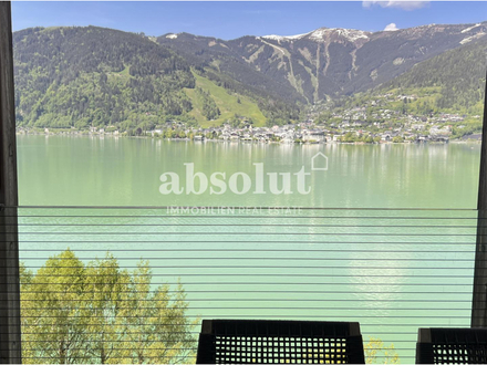 Luxus-Ferienwohnung mit Panoramablick in traumhafter Lage direkt am Ufer des Zeller Sees! 83 m² Wfl.