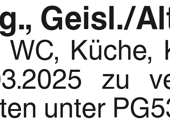 4-Zi.-Whg., Geisl./Altenstadt