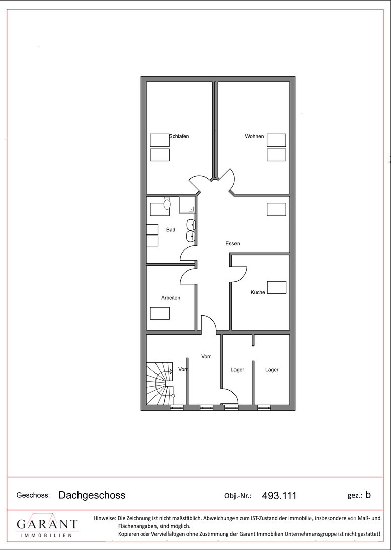 Büro-/Wohnhaus im Zentrum von Bitterfeld – 06749 Bitterfeld-Wolfen, 6749 Bitterfeld-Wolfen – Vorschaubild 20