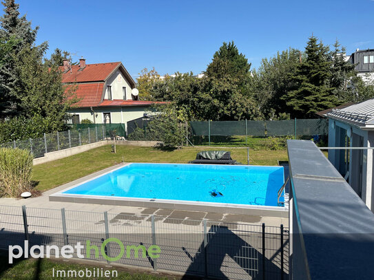 Pool/DG mit ca. 18m² Terrasse/Garage