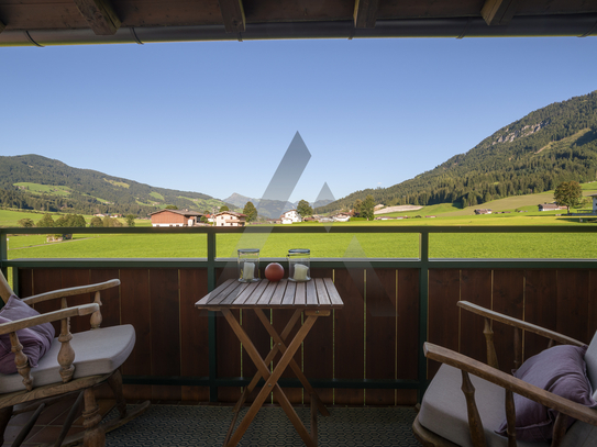 Maisonettewohnung in Ruhelage mit Ausblick