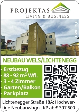 4-Zimmer Eigentumswohnung in Wels (4600) 92m²