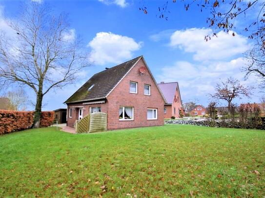 Sehr gepflegtes Einfamilienhaus mit wunderschöner Aussicht in Südbrookmerland (OT Wiegboldsbur)