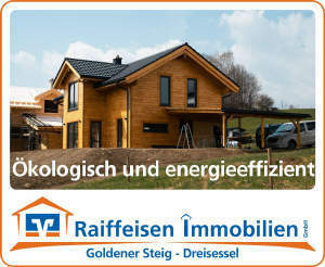 Energieeffizientes Blockbohlenhaus bei Innernzell - Erstbezug