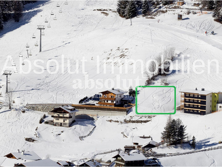 Grundstück (Bauland) mit ca. 613 m² Grundfläche, direkt an der Piste, in Kals am Großglockner.