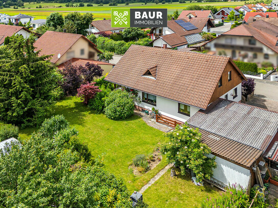 360° I Gemütliches Einfamilienhaus mit ELW auf einem Erbpachtgrundstück in Dietenheim mit Garten!