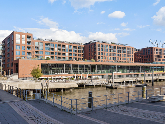 Exklusive Drei-Zimmer-Wohnung in der HafenCity mit Wasserblick auf den Magdeburger Hafen