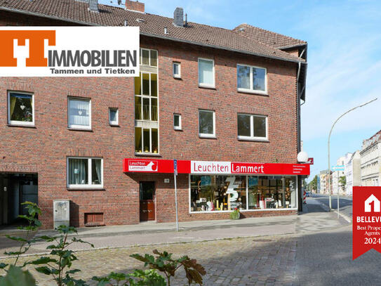 TT bietet an: Neu renovierte 3-Zimmer-Wohnung mit Balkon in zentraler Stadtlage!