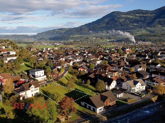 Leistbares Grundstück mit Panoramablick in Nenzing