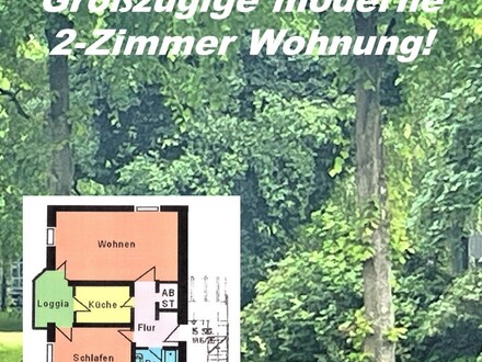 Citynah in Oldenburg! Großzügige moderne 2-Zimmer-Wohnung!