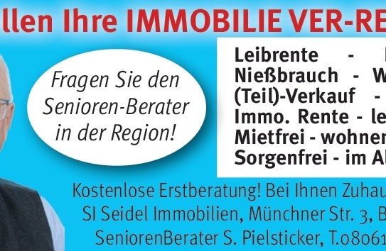 SIE WOLLEN IHRE IMMOBILIE VER-RENTEN?