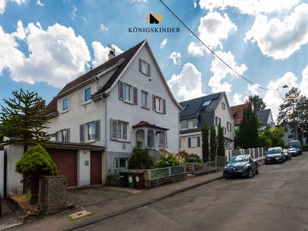 Mehrfamilienhaus mit schönem Grundstück in ruhiger Wohnlage von Stuttgart / Rohr