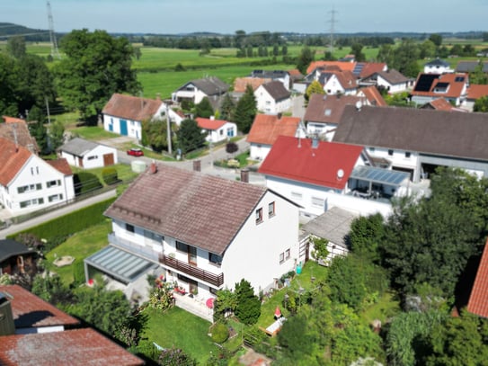 Vermietete Doppelhaushälfte in Unterroth mit großem Potenzial