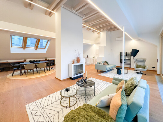 Elegante Dachgeschoßwohnung im Herzen des 14. Bezirks – Exquisite Ausstattung und großzügige Fläche