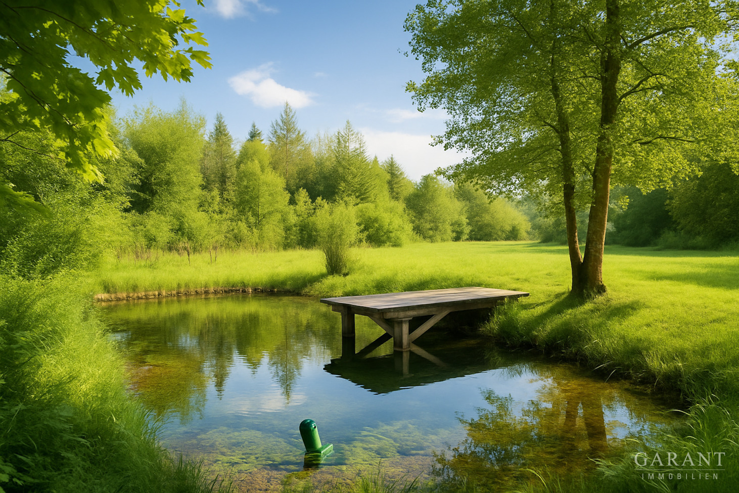 Naturrefugium in Großweil - Doppelhaushälfte mit großem Garten, Fischweiher & Bachlauf – 82439 Großweil, 82439 Großweil – Vorschaubild 10