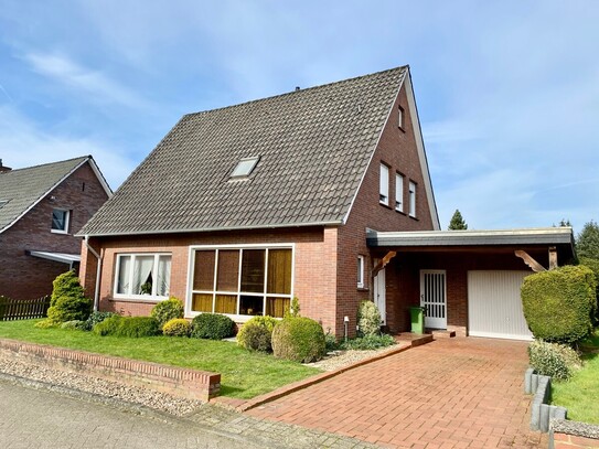 Einfamilienhaus mit Garage und Carportanlage in 49610 Quakenbrück