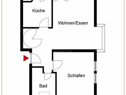 2 1/2 Zimmer-Wohnung im Maisonette-Stil mit Garage und Balkon