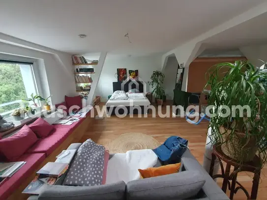 [TAUSCHWOHNUNG] TAUSCHE Einzimmer Loft-Wohnung (73 m²) gegen Werkstatt