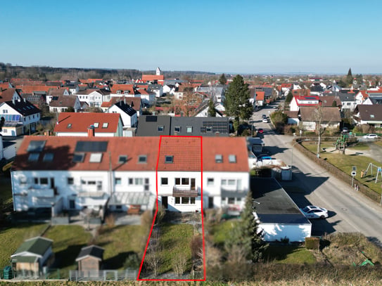 Der Preis-Leistungssieger! Reihenmittelhaus mit Garage in Holzheim