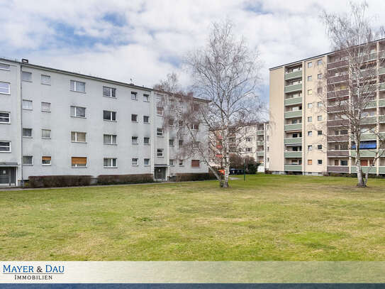 Möblierte vermietete Eigentumswohnung mit Stellplatz und Süd- West Balkon in ruhiger Lage! Obj.8411