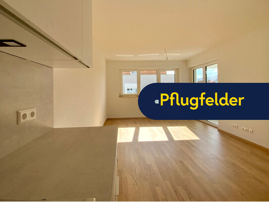 Erstbezug - Helle 2 -Zimmer-Neubauwohnung inkl. EBK und Süd-Loggia