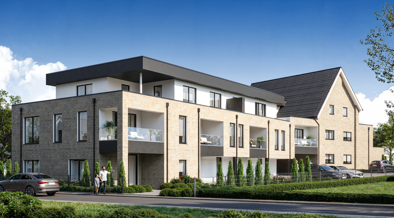 Modern leben, stilvoll wohnen: Ihre 3-Zimmer-Neubauwohnung