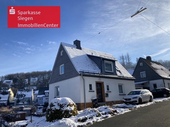 Einfamilienhaus mit tollem Grundstück in beliebter Wohnlage im Stadtgebiet von Siegen