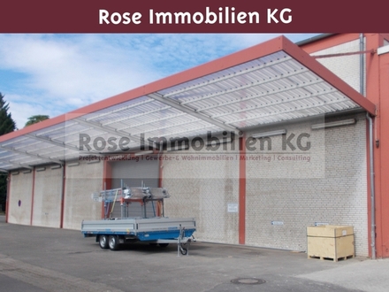 ROSE IMMOBILIEN KG: Kalthalle! Hier lagern Sie bis 6,50m Höhe!