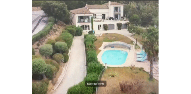 Villa über dem Golf von Saint-Tropez