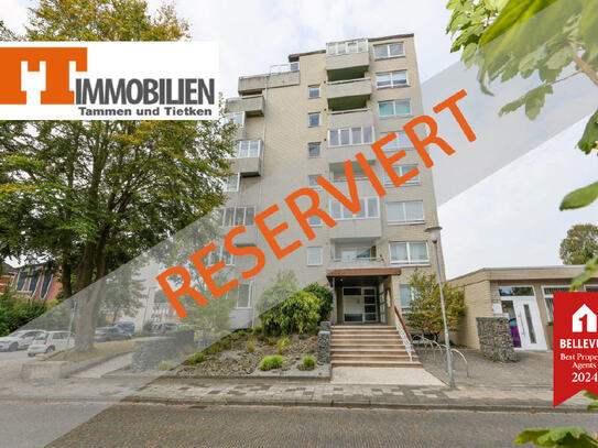 TT bietet an: Wunderschöne 3-Zimmer-Wohnung im 5. Obergeschoss mit großem Südbalkon und fantastischem Weitblick!