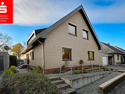Bremen - Habenhausen I Großzügige 3-Zimmer-Dachgeschoss-Eigentumswohnung in einem 2-Familienhaus